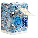 Magicwand ATM Piggy Bank|Mini ATM|Coin Bank Money Saving Box with Password,【Grafitti Blue】 Kids Safe Money Bank for Kids with Auto Grab Note Slot