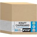 MagicWater Chipboard Sheet - 8x10 inch - 22 pt - 0.022" Thick - 50 Pack