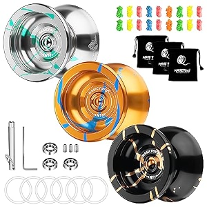 magicyoyo n11 golden blue professional unresponsive yoyo alloy aluminum yoyo ball  accessories