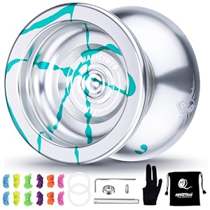 magicyoyo n11 golden blue professional unresponsive yoyo alloy aluminum yoyo ball  accessories