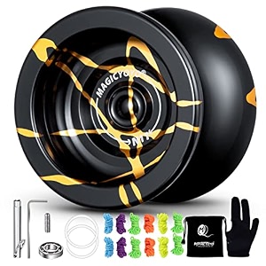 magicyoyo magic yoyo n11 alloy aluminum professional yoyo toy black with golden