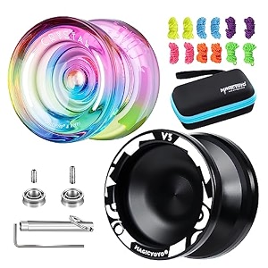 magicyoyo reponsive yoyo for kids beginners 2 pack metal yoyos v3  k2