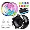 MAGICYOYO Reponsive Yoyo for Kids Beginners, 2 Pack Metal Yoyos V3 + K2