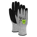 MAGID Griffin Gear ANSI A4 Sandy Nitrile Coated Work Gloves