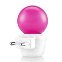 MAGIK Spectrum LED Night Lamp | 0.5W Pink Light | Plug &amp; Play | Energy Efficient | Ideal for Bedroom, Kids Room, Living Room