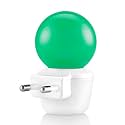 MAGIK Spectrum LED Night Lamp | 0.5W Green Light | Plug &amp; Play | Cool Touch | Energy Efficient | Ideal for Bedroom, Kids Room, Living Room