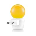MAGIK Spectrum LED Night Lamp | 0.5W Yellow Light | Plug &amp; Play | Energy Efficient | Ideal for Bedroom, Kids Room, Living Room