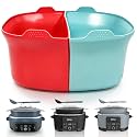 Magikichen Silicone Liners for Ninja 8.5 Quart, Compatible with MC1001, MC1000 MC1010, MC2001, Accessories for Ninja, 8.5 Reusable silicone Divider Insert,BPA-Free, Dishwasher Safe