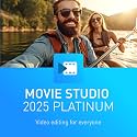 MAGIX Movie Studio 2025 Platinum: Video editing for everyone | Video editing program | Video editor | for Windows 10/11 PCs | 1 PC license for 2 devices in shipping pack