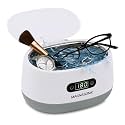 Magnasonic Ultrasonic Cleaner - 20oz Tank Ultrasonic Jewelry Cleaner & Ultrasonic Retainer Cleaner, Digital Timer, 5 Cleaning Modes for Glasses, Rings, Dentures, Tools, Aligners (UC22)