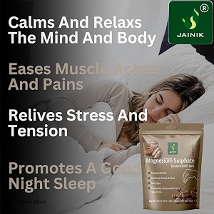 magnesium sulphate epsom salt for muscle relief relieves aches painbath salt for relaxationrefreshing bodyjoint soreness and tired muscles 450gm coffee_450 g