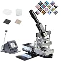 Magnet Maker All-in-One DIY Fridge Badge Press,Paper Cutter + 100 Sheets