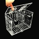 Magnetic Acclimation Breeder Box 4.5" / 8" /12" for Fish Anemone Coral Strong N52 Magnets for 1/2" Glass (8"x4"x6")