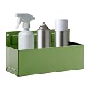 Magnetic Aerosol Spray Can Holder, Magnet Toolbox Bottle Holder, Tool Box Storage Rack for Garage and Home, Craft Workspace, Mechanic Paint Bottle Can Organizer, Green, 3"x8.3"