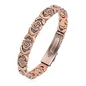 Magnetic Bracelets for Women, 99.99% Pure Copper Bracelet, 3800 Gauss, Adjustable Sizing, Women's Bracelets With Built-in Magnets, Gift Packaging, Fashion Jewelry Gift.