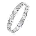 Magnetic Bracelets for Women, 99.99% Pure Copper Bracelet, 3800 Gauss, Adjustable Sizing, Women's Bracelets With Built-in Magnets, Gift Packaging, Fashion Jewelry Gift.