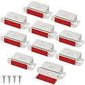 Magnetic Cabinet Magnet Closure Jiayi 10 Pack Drawer Magnetic Latch 30 lbs Cupboard Latch Magnet Cabinet Door Catch Heavy Duty Kitchen Cabinet Magnetic Catch Closet Door Magnetic Catch