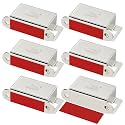 Magnetic Cabinet Magnet Closure Jiayi 6 Pack Drawer Magnetic Latch 30 lbs Cupboard Latch Magnet Cabinet Door Catch Heavy Duty Kitchen Cabinet Magnetic Catch Closet Door Magnetic Catch