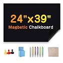 Magnetic Chalkboard 24"x39" for Wall Chalk Board Sticker