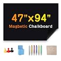 Magnetic Chalkboard 47"x94" for Wall Chalk Board Sticker