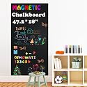 Magnetic Chalkboard Contact Paper for Wall, 47.2" x 18" Magnetic Wall Decal