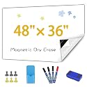 Magnetic Dry Erase Board Contact Paper 36"x47" for Wall