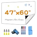 Magnetic Dry Erase Board Contact Paper 47"x60" for Wall