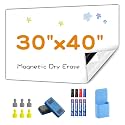 Magnetic Dry Erase Board Contact Paper 30"x40" for Wall