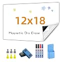 Magnetic Dry Erase Board Contact Paper 12"x18" for Wall