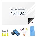 Magnetic Dry Erase Whiteboard 18"x24" for Fridge