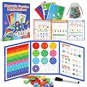 Magnetic Fraction Book for Kids, Fraction Playbook Math Manipulative