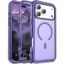 Magnetic for iPhone 18 Pro Max Case/iPhone 17 Pro Max Case Dark Purple