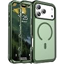 Magnetic for iPhone 18 Pro Max Case/iPhone 17 Pro Max Case Army Green