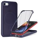 Magnetic for iPhone 7/8/SE(2020/2nd/2022/3rd) Case,Dark Blue