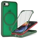 Magnetic for iPhone 7/8/SE(2020/2nd/2022/3rd) Case,Dark Green