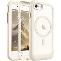 Magnetic for iPhone SE Case 3rd/2rd,iPhone 8/7 Case 4.7''-Antique White