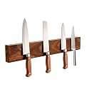 Magnetic Knife Holder for Wall, 20 Inch Acacia Wood Magnetic Knife Strip