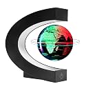 Magnetic Levitation Floating Rotating World globe for children With Colored Lamp And Touch Switch For Men Boss Cool home/Office Decor unique Gifts Or Kids Desk Tech accessories Gadget teenage Toys