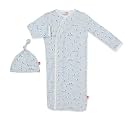 Magnetic Me Modal Newborn Sleeper Gown &amp; Hat Set