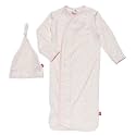 Magnetic Me Modal Newborn Sleeper Gown &amp; Hat Set
