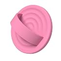 CCOFFKER Magnetic Phone Grip for MagSafe, Silicone Ring Grip,Tender Pink