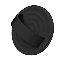 Magnetic Phone Grip for MagSafe, Silicone Ring Grip, Black