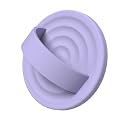 Magnetic Phone Grip for MagSafe, Silicone Ring Grip, Lilac Purple