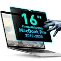Magnetic Privacy Screen Compatible with MacBook Pro 16" 2019, 2020 Anti-Blue Light Laptop Screen Protector Filter Blue Light Blocking Filter