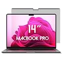 Magnetic Privacy Screen for MacBook Pro 14 Inch (2021-2026, M1, M2, M3, M4, M5, Pro, Max), Removable Laptop Privacy Filter, Blue Light Blocking Shield and Protector
