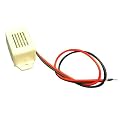 Ajax Scientific Magnetic Rectangular Mini Buzzer with Lead Wire, 3V