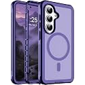Magnetic for Samsung Galaxy S26 Case 6.3"-Dark Purple