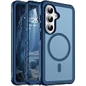 Magnetic for Samsung Galaxy S26 Case 6.3"-Deep Blue
