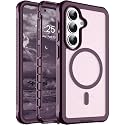 Magnetic for Samsung Galaxy S26 Case 6.3"-Wine Red