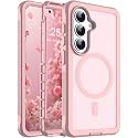 Magnetic for Samsung Galaxy S26 Case 6.3"-Light Pink